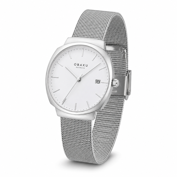 ساعت مچی زنانه اوباکو Obaku Felt Lille Steel مدل V273LDCWMC - Image 2