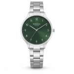ساعت مچی زنانه اوباکو Obaku Falke Lille Green مدل V260LXCESC