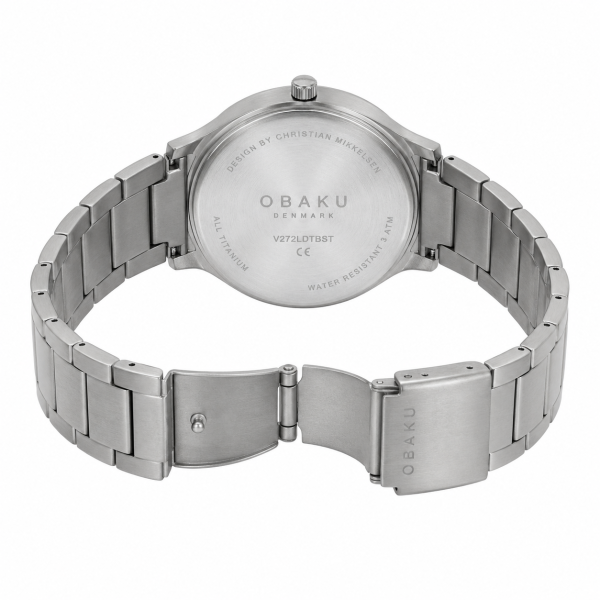 ساعت مچی زنانه اوباکو Obaku Titanium Lille مدل V272LDTBST - Image 4
