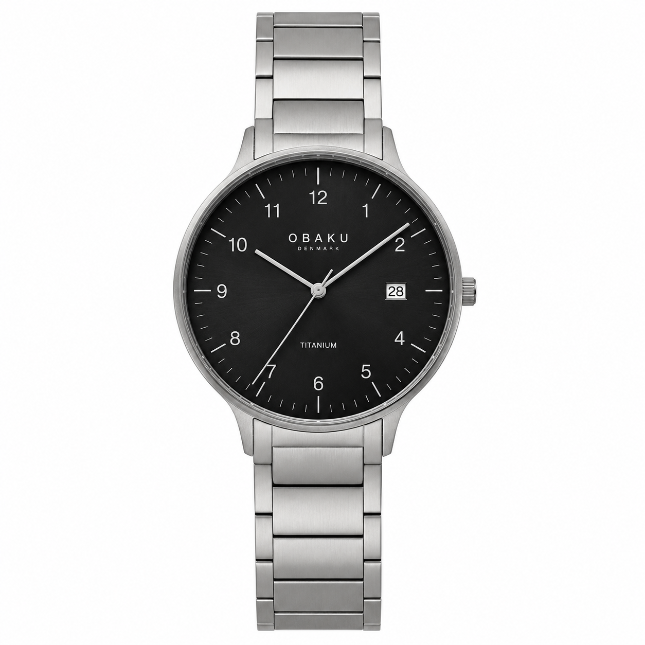 9bfe5955-7379-4568-87c1-ab4721da8da6 ساعت مچی زنانه اوباکو Obaku Titanium Lille مدل V272LDTBST - Image 1