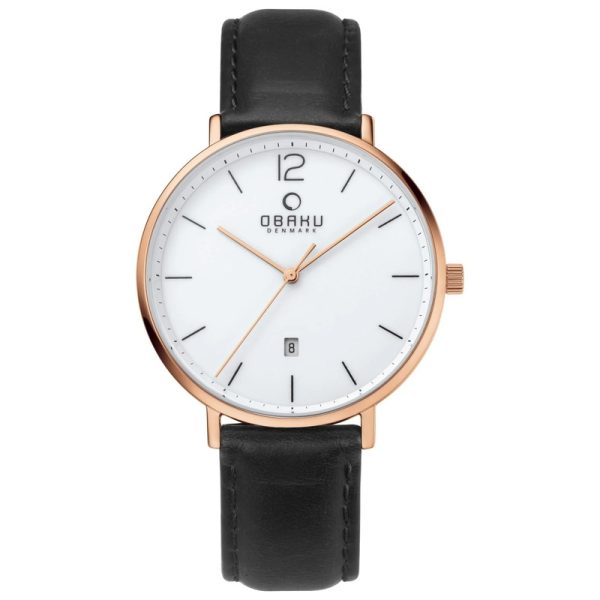 ساعت مچی مردانه اوباکو Obaku TOFT COAL V181GDVWRB - Image 2