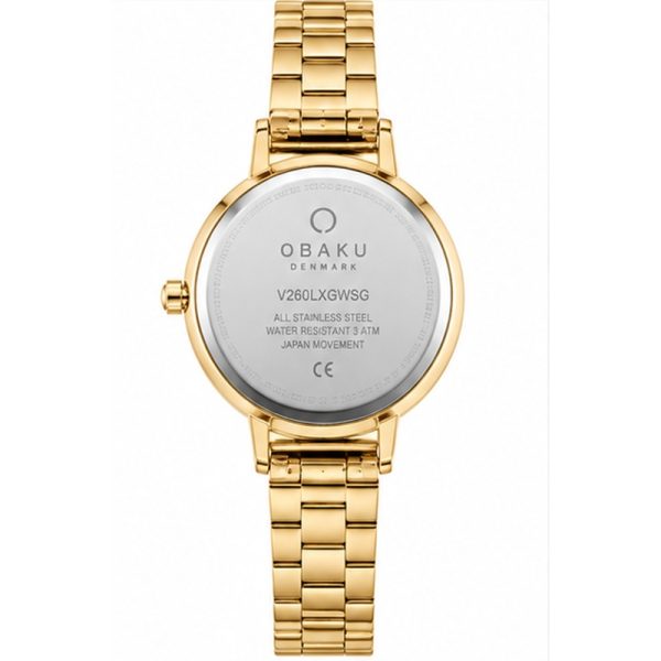 ساعت مچی زنانه اوباکو Obaku Falke Cider مدل V260LXGWSG - Image 3