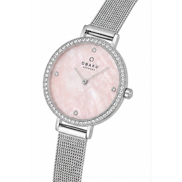 ساعت مچی زنانه اوباکو Obaku Jasmine Coral مدل V261LECPSC - Image 2