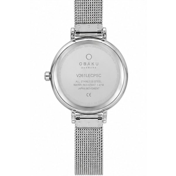 ساعت مچی زنانه اوباکو Obaku Jasmine Coral مدل V261LECPSC - Image 3