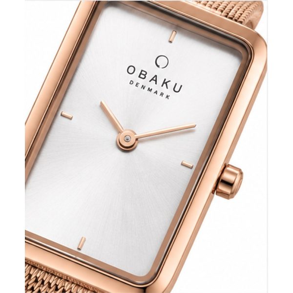 ساعت مچی زنانه اوباکو Obaku TERN LILLE ROSE مدل V267LXVIMV - Image 6