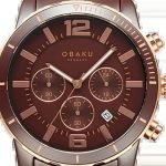 ساعت مچی مردانه اوباکو Obaku FALK WALNUT مدل V278GCXNCN - Image 5