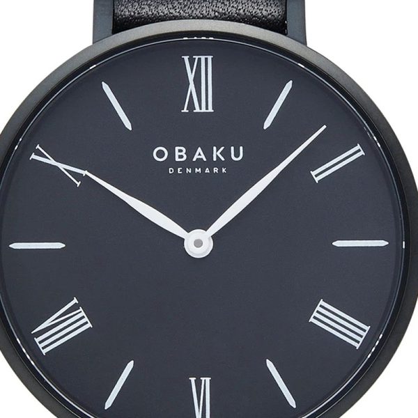 ساعت مچی زنانه اوباکو Obaku FOLIE LILLE EBONY مدل V283LXBBRB - Image 4