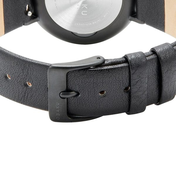 ساعت مچی زنانه اوباکو Obaku FOLIE LILLE EBONY مدل V283LXBBRB - Image 5