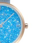 ساعت مچی زنانه اوباکو Obaku GLIMMER LIGHTBLUE مدل V289LHVMMA - Image 4