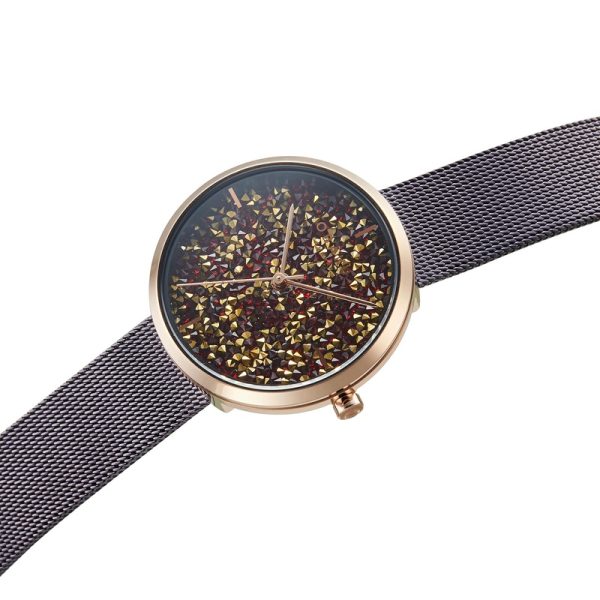 ساعت مچی زنانه اوباکو Obaku GLIMMER WALNUT مدل V289LHVNMN - Image 2