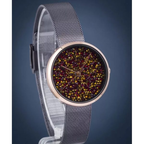 ساعت مچی زنانه اوباکو Obaku GLIMMER WALNUT مدل V289LHVNMN - Image 5