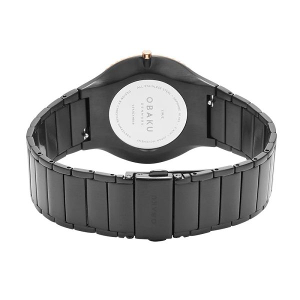 ساعت مچی مردانه اوباکو Obaku LINJE INK مدل V292GXMBSB - Image 3