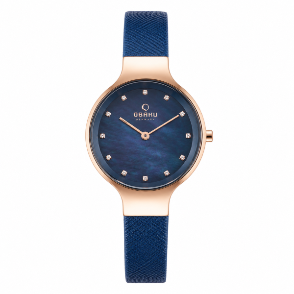 ساعت مچی زنانه اوباکو Obaku SKY NAVY V173LXVLRA - Image 7