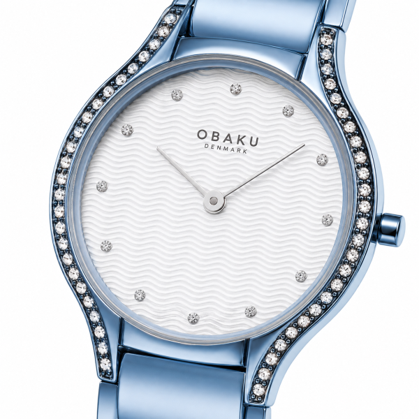 ساعت مچی زنانه اوباکو Obaku ACACIE CERULEAN مدل V276LERIMA - Image 6