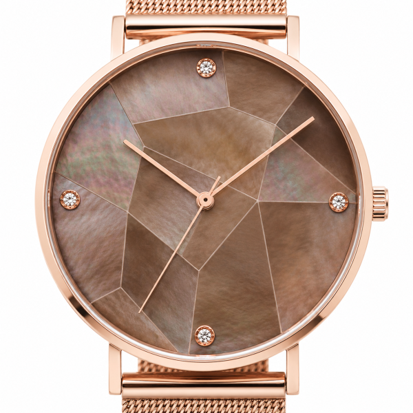 ساعت مچی زنانه اوباکو Obaku MOSAIK WALNUT مدل V268LXVNMN - Image 2
