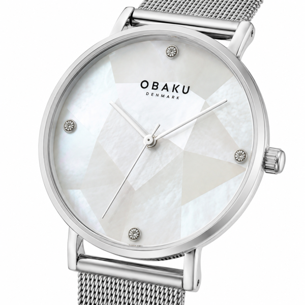 ساعت مچی زنانه اوباکو Obaku MOSAIK STEEL مدل V268LXCWMC - Image 6