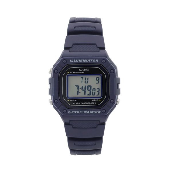 ساعت کاسيو مدل W-218H-2AVDF ست زنانه و مردانه