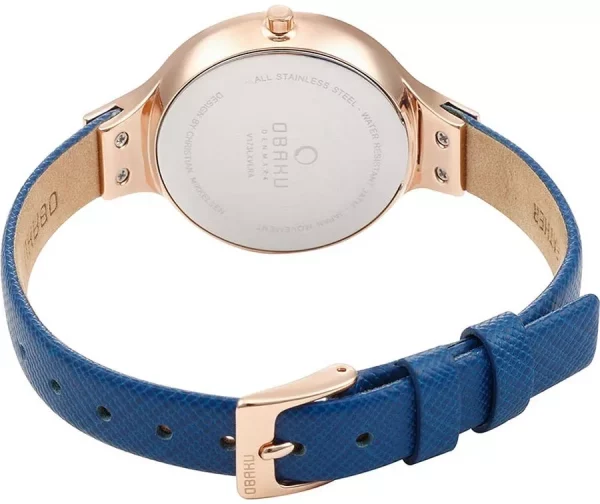 ساعت مچی زنانه اوباکو Obaku SKY NAVY V173LXVLRA - Image 3